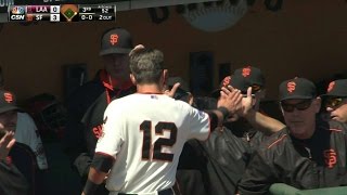 LAA@SF: Belt drives in Panik on a forceout