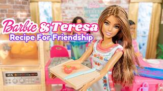 New Kitchen Play Set : Barbie & Teresa Recipe for Friendship | Rotisserie & Tamales