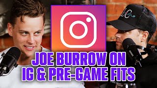 Joe Burrow On His Instagram & Pre Game Fits