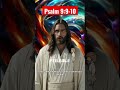 🙏I'm Jesus. Here is a Bible verse I want to share with you I Psalm 9:9-10 | God Message | God Says |