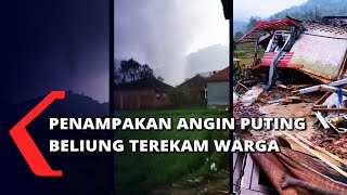 Ratusan Rumah Di Cianjur Diterjang Angin Puting Beliung