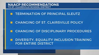 Belmont County NAACP moves to fire St. Clairsville principal