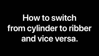 CSM: Transfer between cylinder and ribber needles