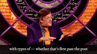 Stephen Fry on Citizens' Assemblies, Democracy and Sortition