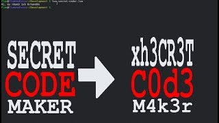 String to Secret Code! - lua tutorial