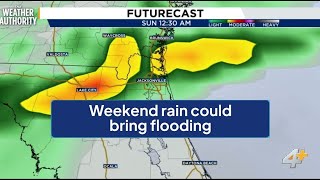 Weekend rain is on the way with the chance for flooding. Here is a day-by-day look