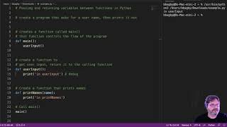 Pass And Return Variables Python