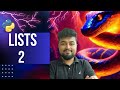 #40 Python Tutorial for Beginners | List [ ] | Session 2 | Operations of List | Hindi