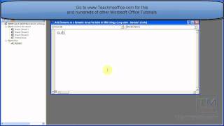 Add Elements to a Dynamic Array Variable in VBA Using a Loop - Macros in Excel
