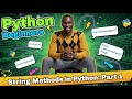 String Methods in Python: Part 1