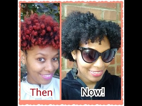 Fab Natural Hair: From Red to Dark Brown! (Part 1) Fab Natural Hair: From Red to Dark Brown! (Part 1)