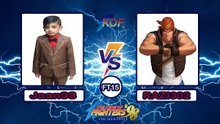 kof 98 jaan98 vs RAZl302..FT 15. 31-10-19. FightCade.