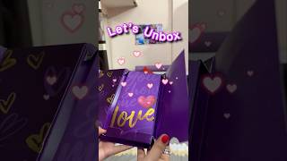 Unbox ”Cadbury Silk Heart Blush”🩷#shorts #cadbury #youtubeshorts #valentinesday#dairymilk