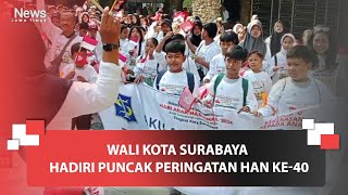 WALI KOTA SURABAYA HADIRI PUNCAK PERINGATAN HAN KE 40