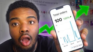 How To Get 100 ORDERS On Your First Clothing Brand Drop! 💰✅