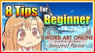 8 Tips That Beginner Must Know! SAOIF