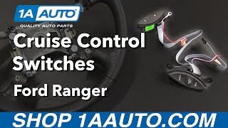 How to Replace Steering Wheel Mounted Cruise Control Switches 98-03 Ford Ranger