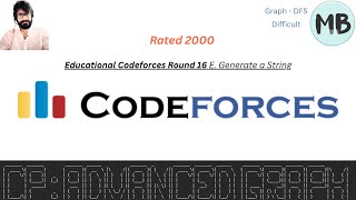 137. Educational Codeforces Round 16 E. Generate a String : JAVA