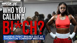 Tiffany Henyard CAUSES CHAOS at Thornton Township Meeting