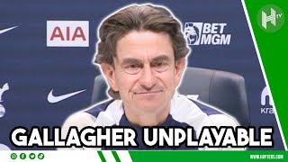 UNPLAYABLE Gallagher at Chelsea | Thomas Frank | Tottenham v West Ham