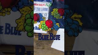 FRUIT OF THE LOOM ・BLUE BLUE ORGANIC COTTON 2-PAC POCKET TEE/フルーツオブザルーム・ブルーブルー ２パック ポケットT【BLUE BLUE】