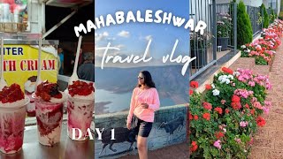 Best of Mahabaleshwar 🍓❄️❤️| Vacation guide vlog| Places to visit 🏞️, Strawberry cream🍓, market🛍️