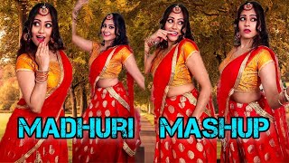 Madhuri Dixit Song Mashup | Dance Performance | Dance Medley | Dance With Sharmistha Choreography