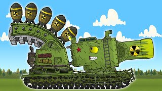 Iron Kaput Goes to BREAKTHROUGH the Front - USSR Warrior - All Series Cartoons about Tanks