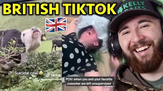 American Reacts to Extremely BRITISH TikTok's! *welp...im cancelled*