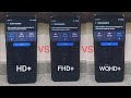 HD vs FHD vs WQHD Screen Smartphone Comparison, Battery, Temp, Benchmark Score  - Antutu