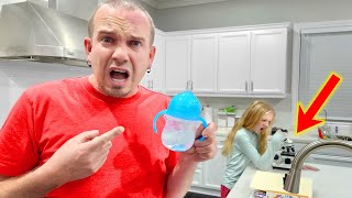 We Found This Growing Inside Preston's Sippy Cup!!