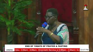 MCF: End of 10days of Prayer & Fasting With Pastor Gladys  21/06/2024