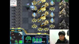 2014.12.01 프로토스(Protoss) 안보면 후회하는 개꿀잼 경기! 견제와 마컨 Fastest Maps in StarCraft Brood War(3:3TeamPlay)