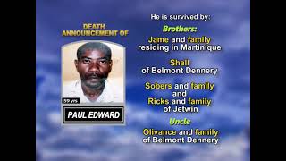 Paul Edward ~ Long Obituary