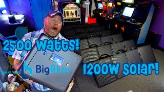 This BigBlue CellPowa 2500 Powers My ENTIRE RV!!! Plus 1200w of Folding Solar!!!