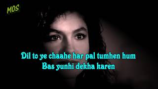 Dil Hai Ki Manta Nahin - Lyrical Video | Aamir Khan, Pooja Bhatt