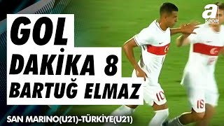 GOL Bartuğ Elmaz | San Marino (U21) 0- 1 Türkiye (U21) | UEFA U21 Şampiyonası Elemeleri