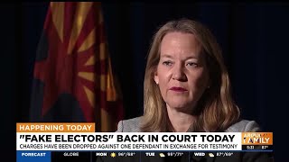 Arizona judge to consider tossing 'fake electors' case