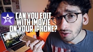 How to Make a YouTube Video with an iPhone! iMovie App Review