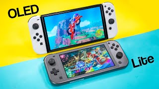 Nintendo Switch Lite vs Nintendo Switch OLED: Which Switch Should You Buy? (2022) | Raymond Strazdas