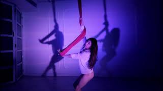 Exotic Aerial Hammock Dance- Never tear.us apart choreography