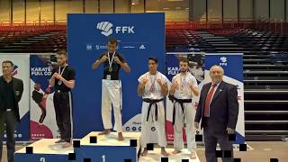 CHAMPIONNAT FRANCE KARATE CONTACT RONAN COMBAT 3eme place