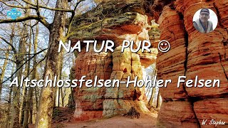 Wanderung zu den Altschlossfelsen und dem Hohlen Felsen