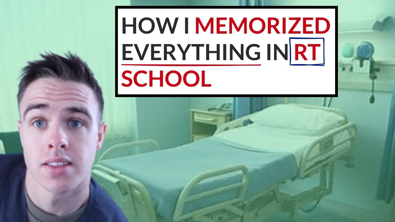 HOW I MEMORIZED EVERYTHING IN RESPIRATORY THERAPY SCHOOL | RT SCHOOL ...