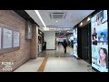 4k hdr walk around the seoul express bus terminal in gangnam road view korea travel walker