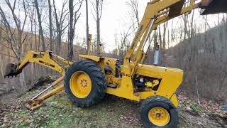 1985 Ford 545A Backhoe/ Loader Overview