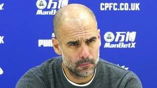 Crystal Palace 1-3 Manchester City - Pep Guardiola Full Post Match Press Conference - Premier League