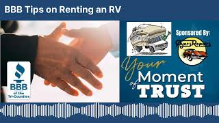 BBB Shares Tips for Renting an RV