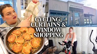 GETTING BACK INTO CYCLING, WINDOW SHOPPING, SPRING CURTAINS, YAR’S FIRST 10!!!