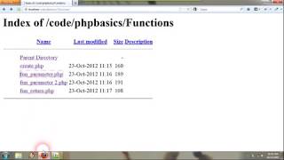 Php Tutorials: Writing user defined functions in PHP